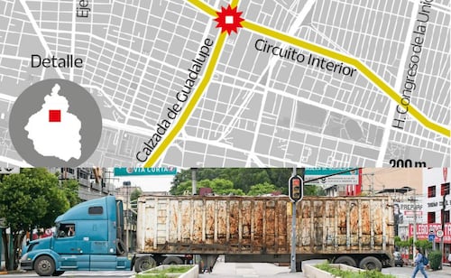 Ubican tres cruceros como los más peligrosos de la CDMX