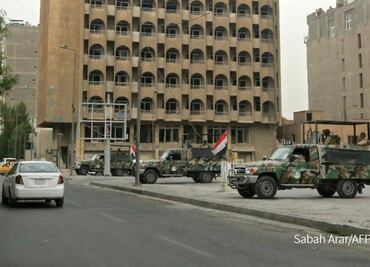 Reportan el lanzamiento de cohetes contra la embajada de EU en Bagdad