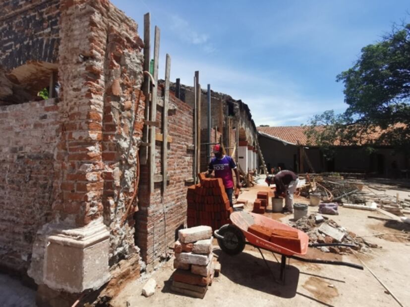 Polémica por obras en Casa de Cultura de Juchitán