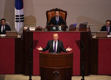 "No nos pongan a prueba", dice Trump a Norcorea ante amenaza nuclear