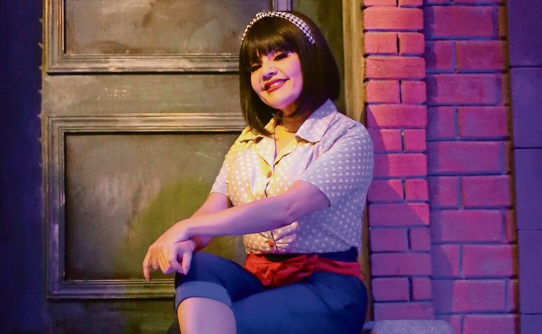 Interpreta a Crystal, una de las narradoras de la obra. Foto: Luis Camacho | El Universal