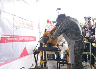 ¡Han llevado granadas y escopetas! Inicia programa de canje de armas en 40 municipios del Edomex