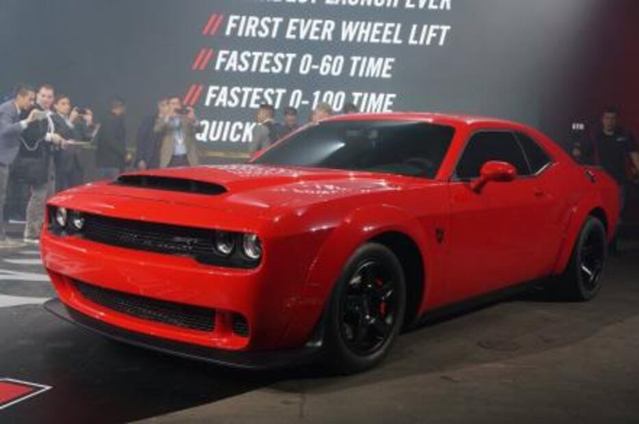 Dodge Challenger SRT Demon 2018 revela su precio