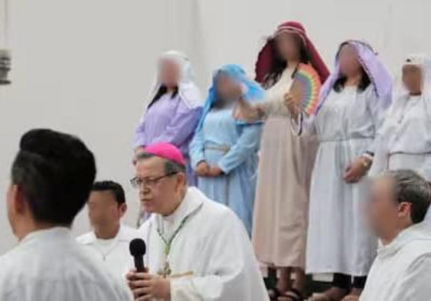 Las actividades de Semana Santa en el Cereso de Mérida continuarán hoy con la representación del Viacrucis. Foto: Especial