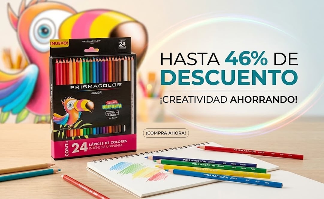 Una de las principales ventajas de estos lápices es la variedad de colores disponible. Foto: IA