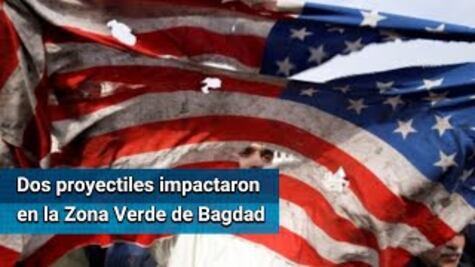 Reportan ataque con misiles en cercanías de Embajada de EU en Bagdad