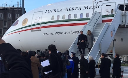 EPN arriba a París para participar en la cumbre “One Planet”