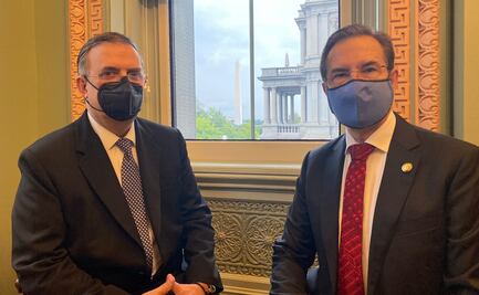 Llega Ebrard a la Casa Blanca; participará en Diálogo Económico de Alto Nivel 