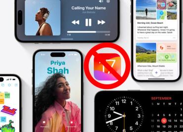¿Qué pasa si no actualizo mi iPhone a iOS 17?