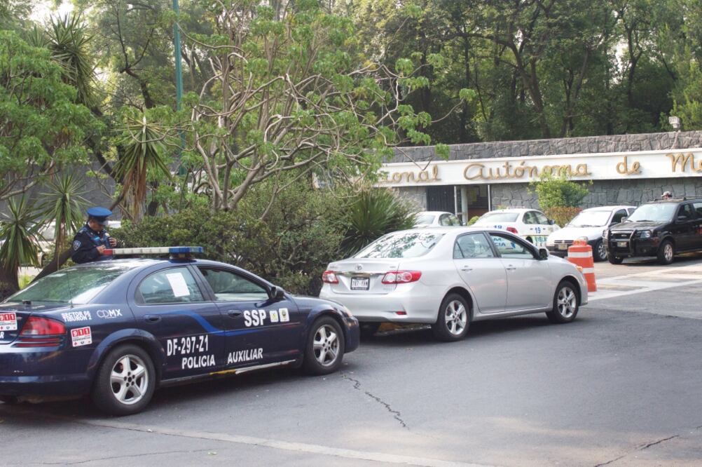 LA UNAM agradeció la iniciativa para reforzar la seguridad de los campus, la vigilancia y el patrullaje en el exterior. (ARCHIVO EL UNIVERSAL)