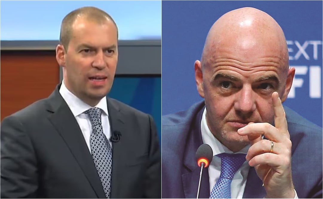 Gianni Infantino lamentó el deceso de André Marín. FOTO: ESPECIAL