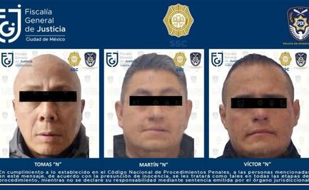 Detienen a tres por extorsionar en zona centro de la CDMX; Brugada recibió la denuncia en audiencia pública