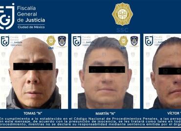 Detienen a tres por extorsionar en zona centro de la CDMX; Brugada recibió la denuncia en audiencia pública