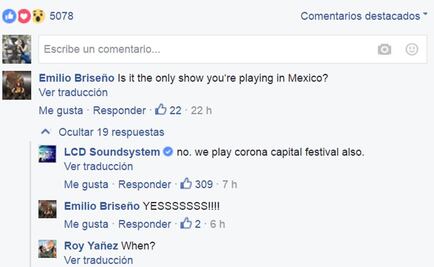 LCD Soundsystem confirma que estará en el Corona Capital