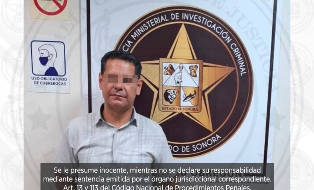 Apoderado legal de la empresa Tufesa. Foto: Fiscalía de Sonora