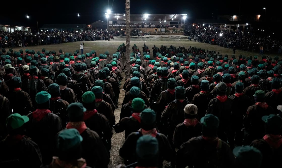 Festejo por el 30 aniversario del EZLN. Imagen ilustrativa. Foto: AP
