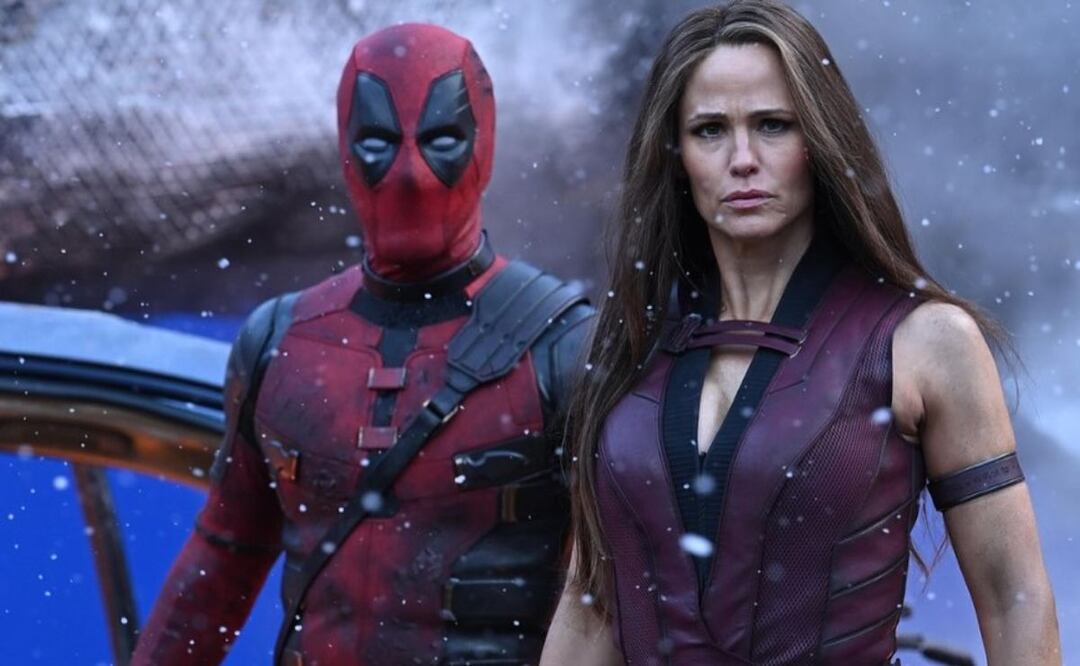 Jennifer Garner como Elektra. Fuente: Instagram @vancityreynolds