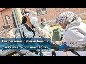 Nueva York obliga a usar mascarillas en público