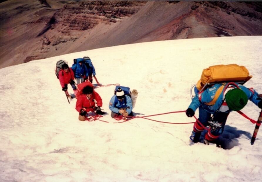 Teresita, la primera en dormir dentro del cráter del Popocatépetl 