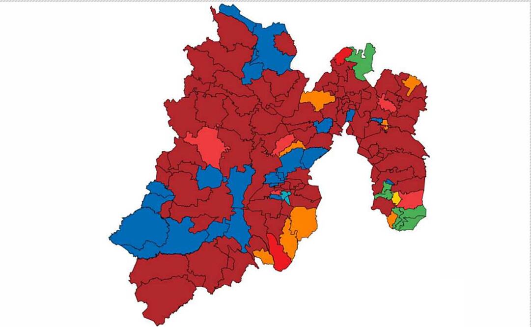 De los 79 ayuntamientos que gobernará Morena y sus aliados están los municipios más poblados del país como Ecatepec, Nezahualcóyotl, Naucalpan, Tlalnepantla y Toluca. Foto: Especial