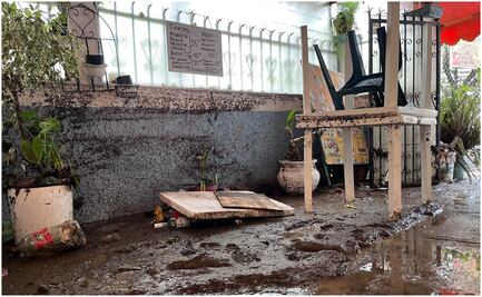 Desbordamiento de río en Nicolás Romero deja afectaciones en al menos 5 viviendas 