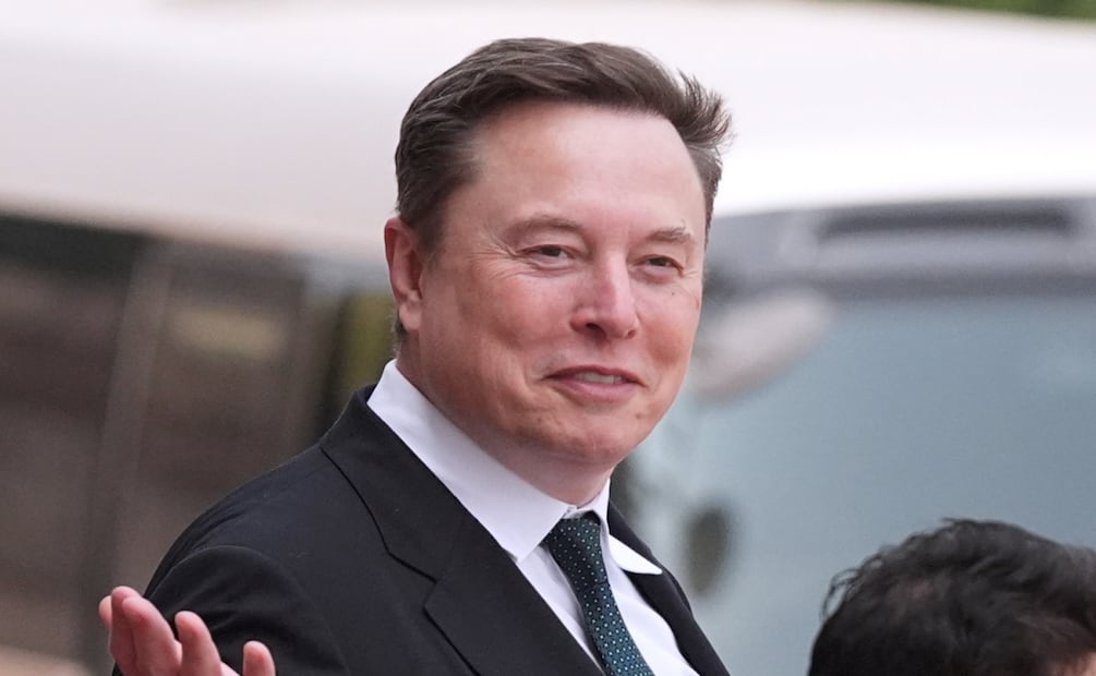 Elon Musk en Beijing el 14 de mayo del 2026. (AP foto/Mark Schiefelbein)