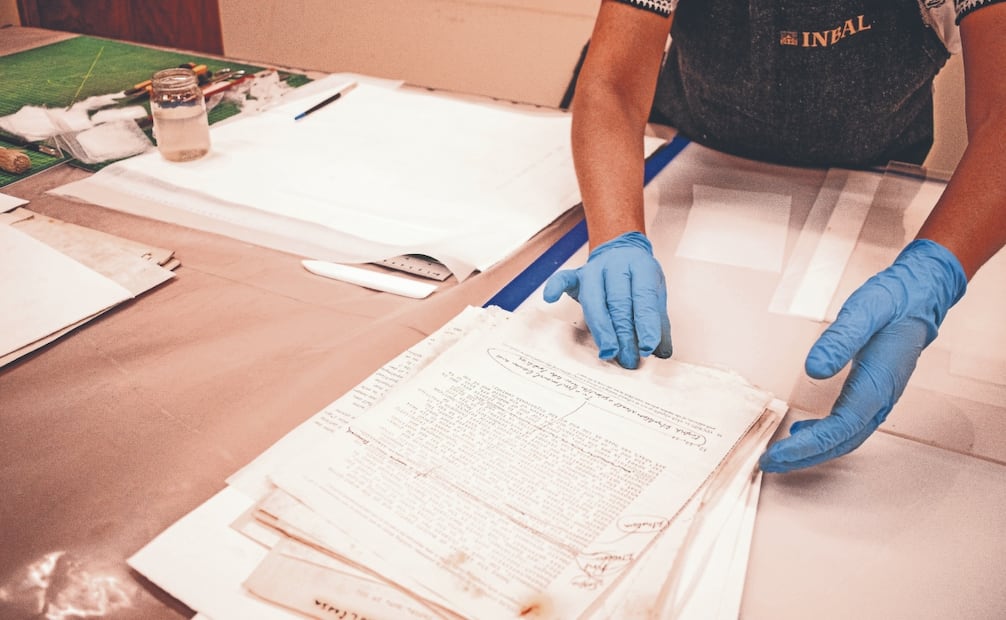 Secretaría de Cultura aseguró hace tres meses que 110 mil 521 fojas del archivo Paz han sido restauradas. Foto: Archivo/ EL UNIVERSAL
