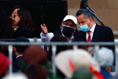 Santiago Nieto reaparece en AMLOfest; estaba en sección de invitados especiales