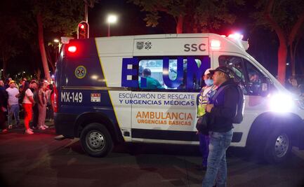 Mujer y su hija menor de edad son atropelladas en inmediaciones de Alameda Central; responsable fue detenido