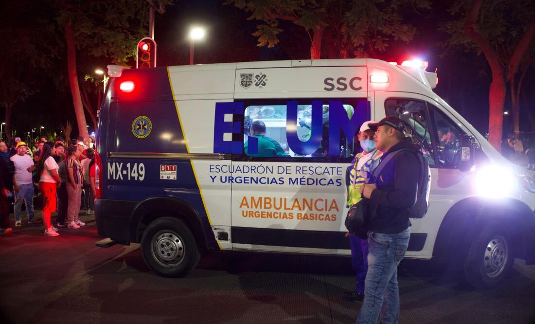 Mujer y su hija son atropelladas cerca de Alameda Central (15/05/2025). Foto: Yaretzy M. Osnaya / EL UNIVERSAL