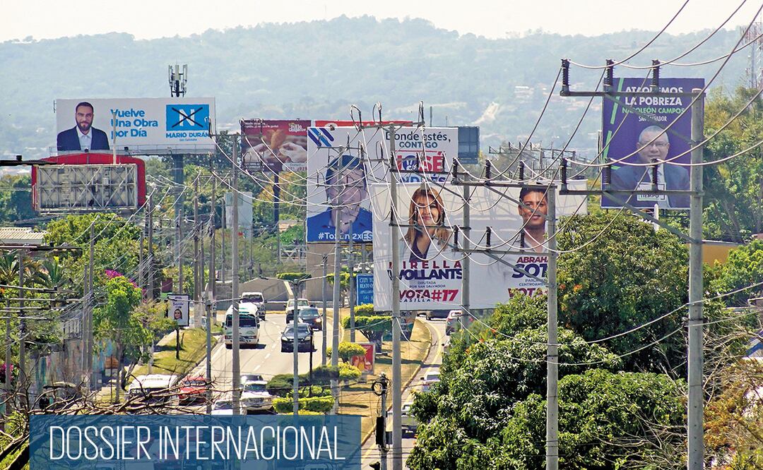 La batalla de hoy parece marcada por tres agrupaciones: ARENA, FMLN y Nuevas Ideas, partido derechista de Bukele. Foto: XINHUA