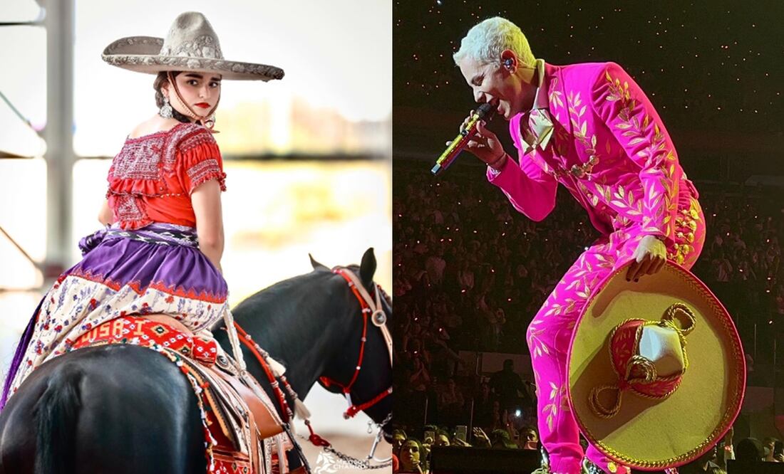 Christian Chávez uso un traje parecido al de charro en el concierto de reencuentro de RBD que la banda ofreció en Nueva York.
Fotos: Instagram