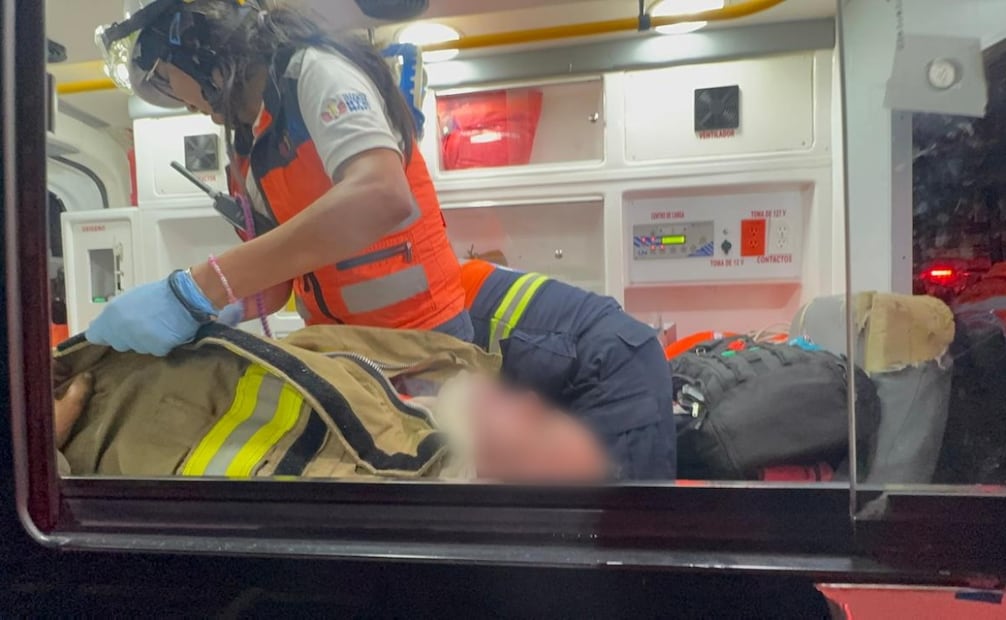 Todos los afectados fueron trasladados a hospitales para recibir atención médica. Foto: Valente Rosas/EL UNIVERSAL