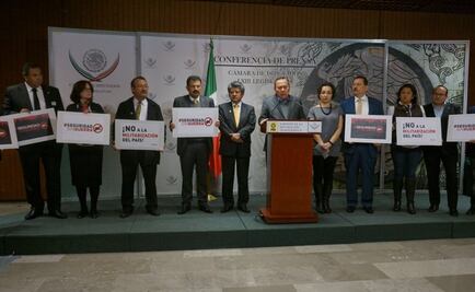 PRD y MC anuncian recursos ante la Corte contra Ley de Seguridad