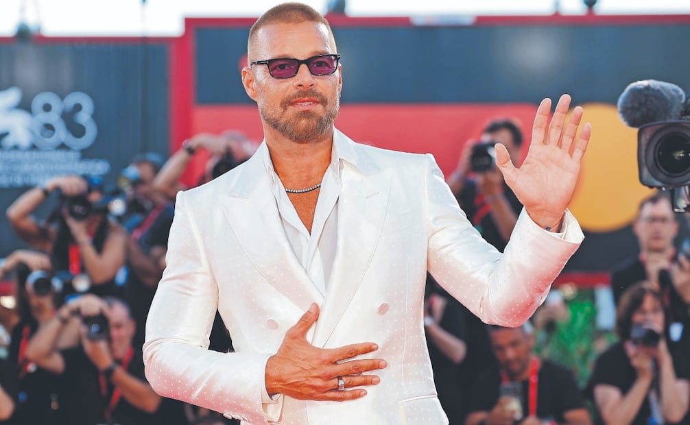 Ricky Martin hace una actuación especial. “Quiero. Dime cuándo y a qué hora y yo voy”, le dijo a Gael. Foto: EFE