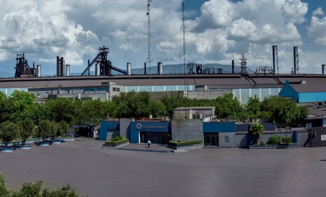 Altos Hornos de México, AHMSA. Foto: Tomada de Twitter @AceroAHMSA