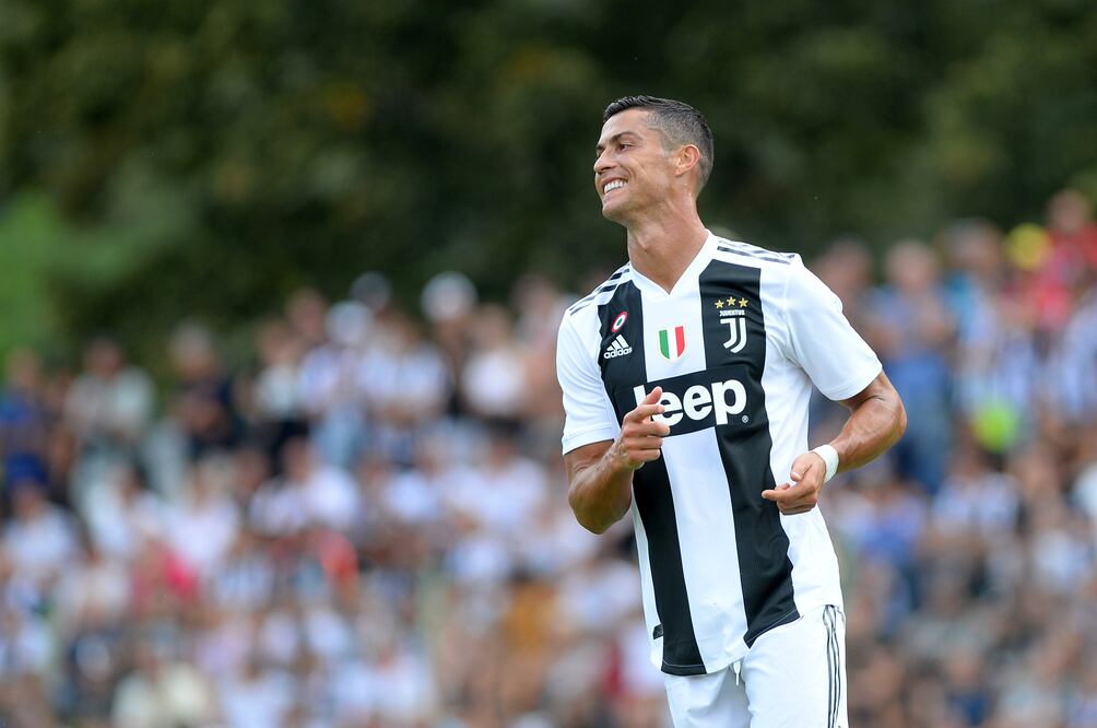 Cristiano Ronaldo en la pretemporada de la Juventus. FOTO/REUTERS