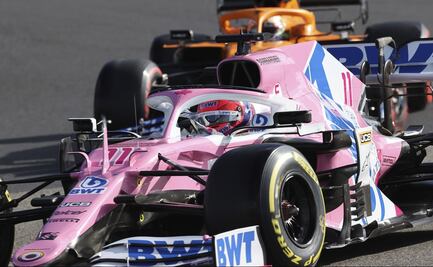 Segundo GP consecutivo que 'Checo' Pérez se queda a un lugar del podio