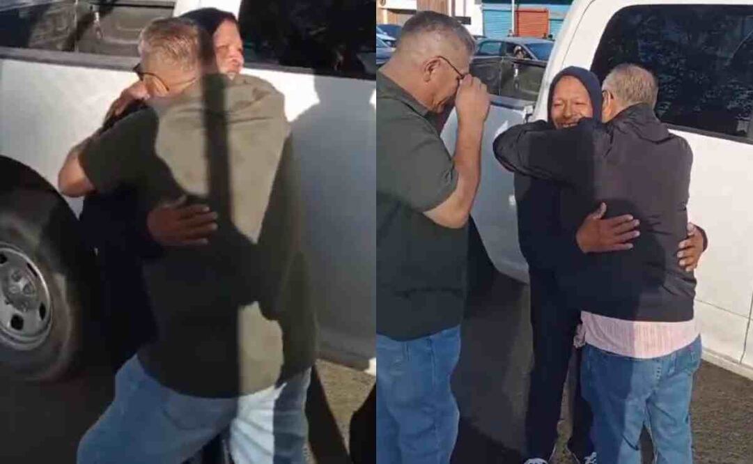 Mario fue localizado gracias a integrantes del grupo que toman fotografías de personas en situación de calle y hacen búsquedas en vida. Foto: Captura de video