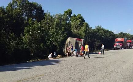 Confirman 11 muertos y 20 heridos en accidente de autobús en Q.Roo