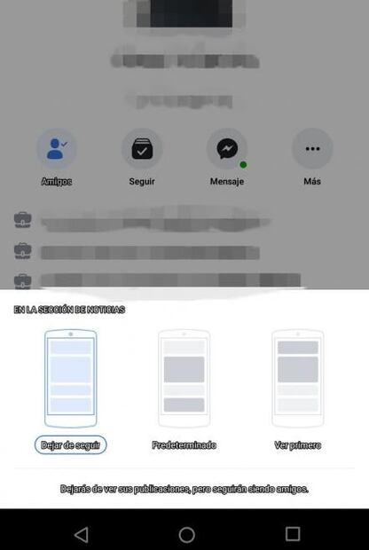 Deja de ver publicaciones sin dejar de ser amigos en Facebook e Instagram
