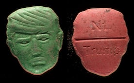 Emiten “alerta roja” por pastillas de éxtasis con forma de Trump; podrían ser letales, “por ningún motivo las usen”