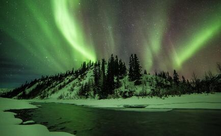 Fotografían una aurora boreal desde el espacio, una belleza inigualable