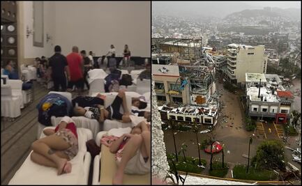 Gobernador David Monreal y un grupo de zacatecanos se quedan varados en Acapulco tras paso de "Otis"