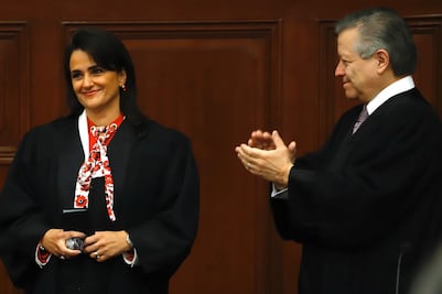 Asume Margarita Ríos-Farjat como nueva ministra de la Corte