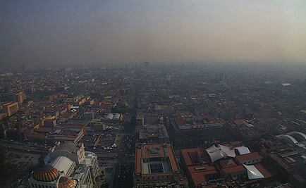 Continúa mala calidad de aire en el Valle de México