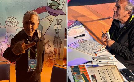 Trino Camacho en CCXP México 2025; el monero que resiste con tinta y humor fino