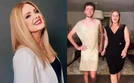 Érika Buenfil aprueba que su hijo use vestidos: "yo se los presto"