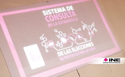 INE presenta sistema de consulta estadístico del proceso electoral 2017-2018