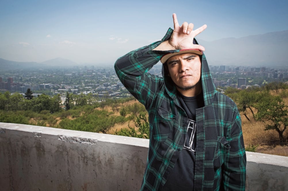 Su acercamiento al rap fue a través del grafiti y patinar (CORTESÍA)